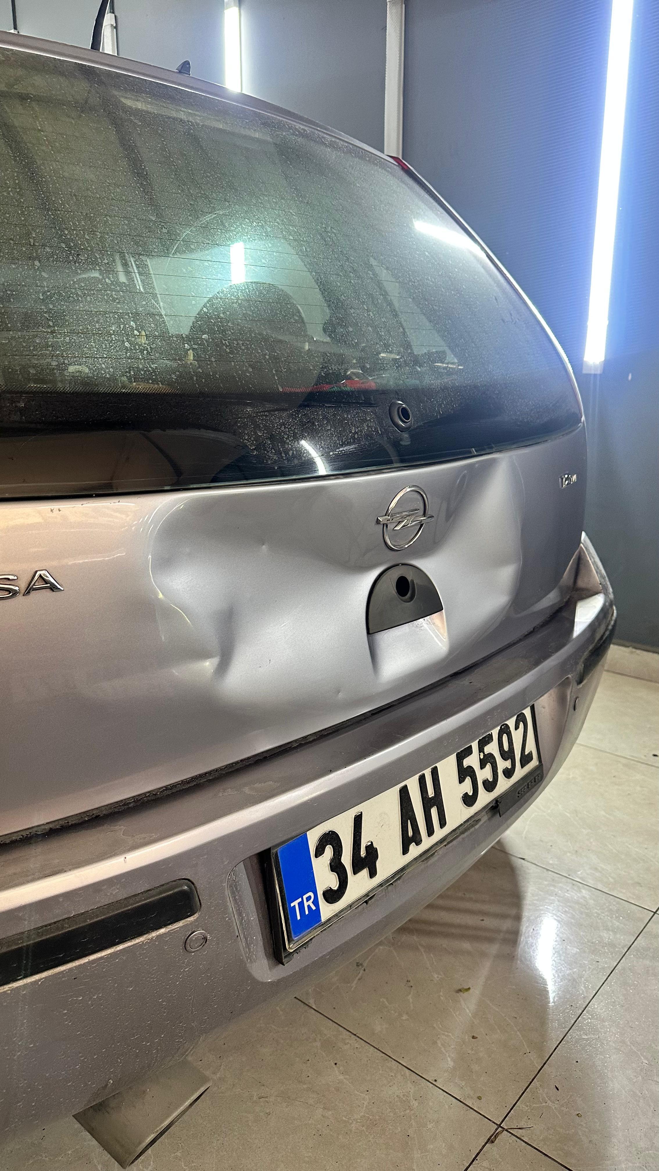 Öncesi Renault Kangoo – Arka Göçük